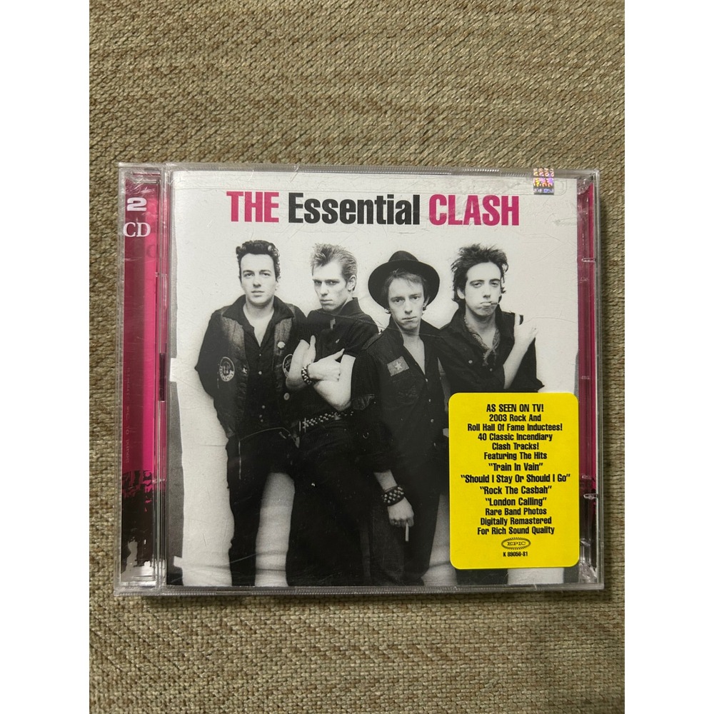 The Essential Clash 2 CD Compilation Album 2003 Epic Records Punk Rock 40 Tracks